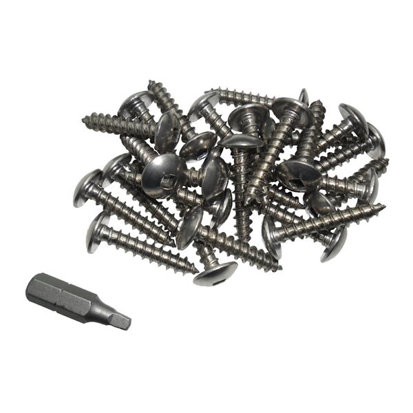 Dock Edge Stainless Steel Dock Mounting Screws - 100-Pack