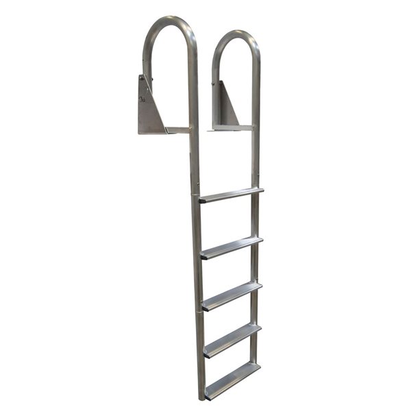 Dock Edge Aluminum 5-Step Flip Up Dock Ladder