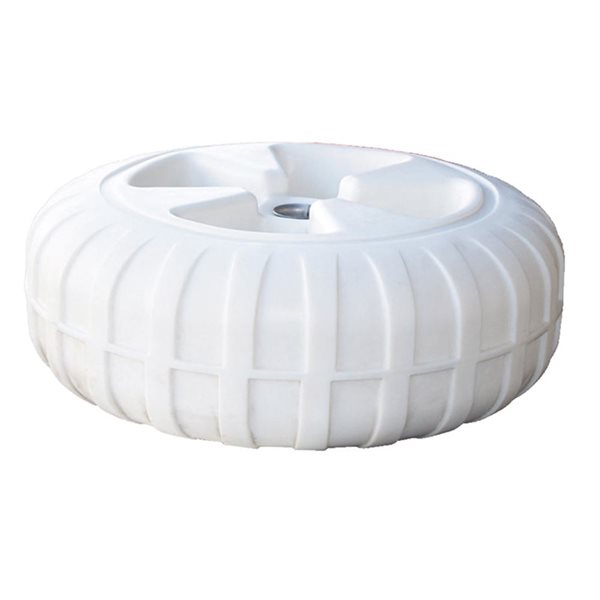 Dock Edge 24-in White Mooring Buoy