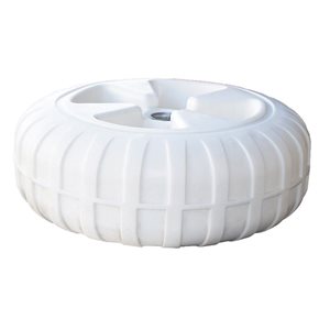 Dock Edge 24-in White Mooring Buoy