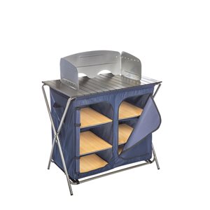 Kamp-Rite Kwik Pantry and Cook Table for Camping with Carry Bag