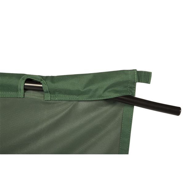 Kamp-Rite Camping Compact Cot with Carry Bag Green 72-in x 24-in x 8-in