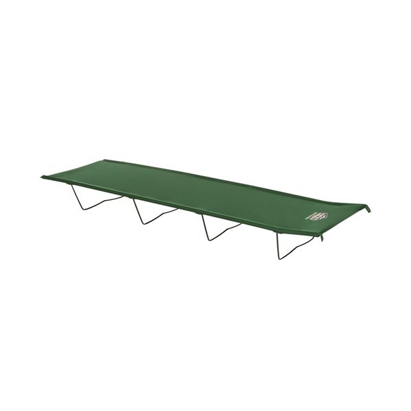 Kamp-Rite Camping Compact Cot with Carry Bag Green 72-in x 24-in x 8-in
