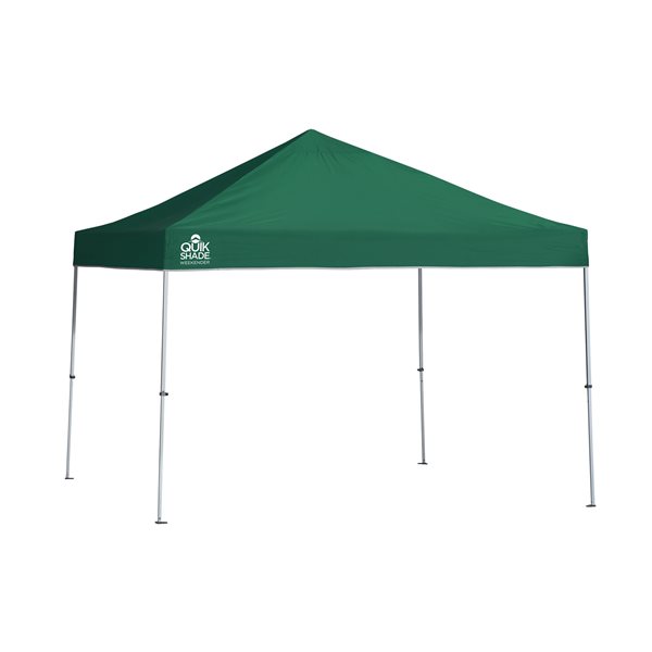 Quik Shade Weekender 10 x 10-ft Green Pop-up Canopy