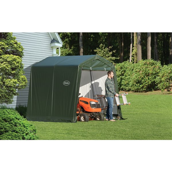 Scotts 8-ft x 8-ft Green Utility Shed