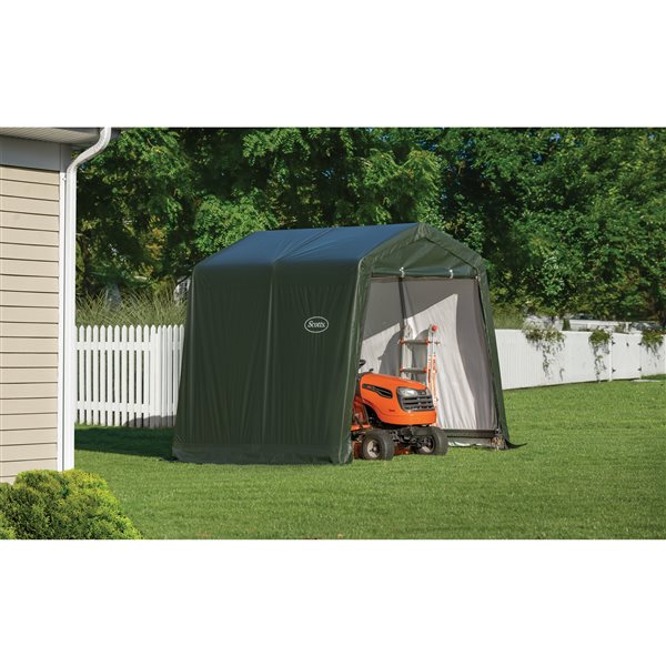 Scotts 8-ft x 8-ft Green Utility Shed