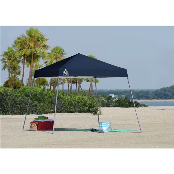 Quik Shade Expedition 10 x 10-ft Blue Pop-up Canopy