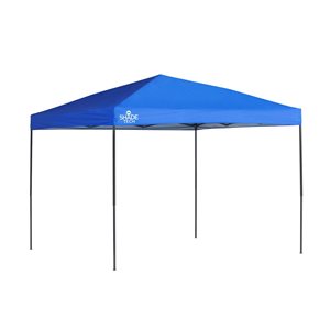 Abri-soleil escamotable Tech bleu de 10 x 10 pi par Quik Shade