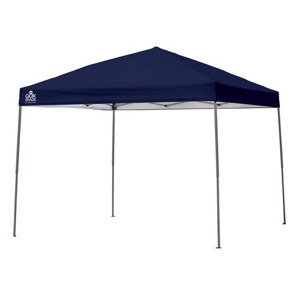 Quik Shade Expedition 10 x 10-ft Blue Pop-up Canopy