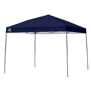 Abri-soleil escamotable Expedition bleu de 10 x 10 pi par Quik Shade
