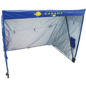 Rio Sol Cabana 5-ft x 5-ft Blue Beach Sun Shelter