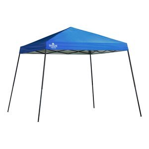 Abri-soleil escamotable Tech bleu de 10 x 10 pi par Quik Shade