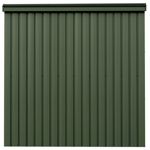 Scotts 6 X 4-ft Green Galvanized Steel Storage Shed