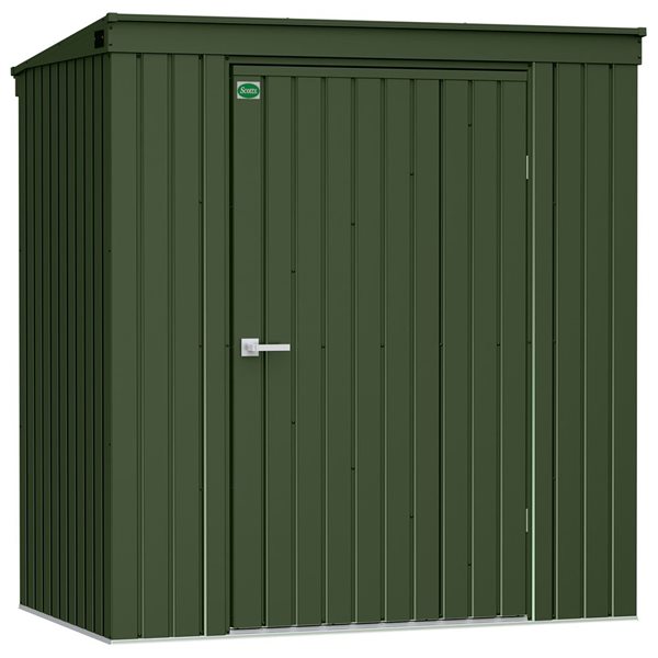 Scotts 6 X 4-ft Green Galvanized Steel Storage Shed