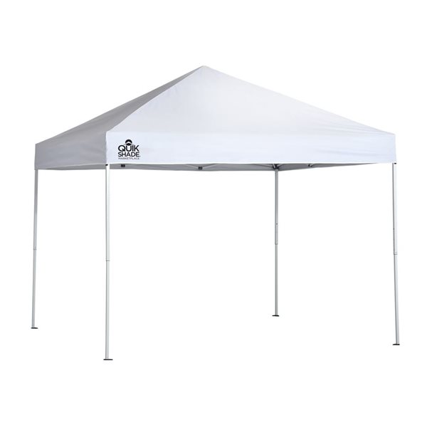 Quik Shade Marketplace 10 x 10-ft White Pop-up Canopy