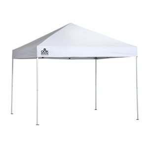 Abri-soleil escamotable Marketplace blanc de 10 x 10 pi par Quik Shade