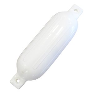 Bouée côtelée pour bateau Dock Edge 5.5 po X 20 po blanc