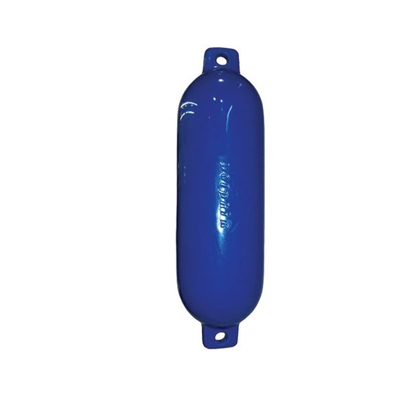 Dock Edge Smooth Boat Fender 5.5-in X 20-in Royal Blue