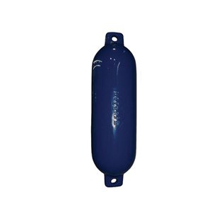 Dock Edge Smooth Boat Fender 4.5-in X 16-in Navy Blue