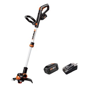 Taille-bordures sans fil WORX 20V max 12 po (batterie et chargeur inclus)