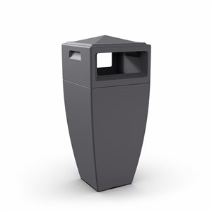 Mayne Kobi 45-in Graphite Grey Tall Waste Bin