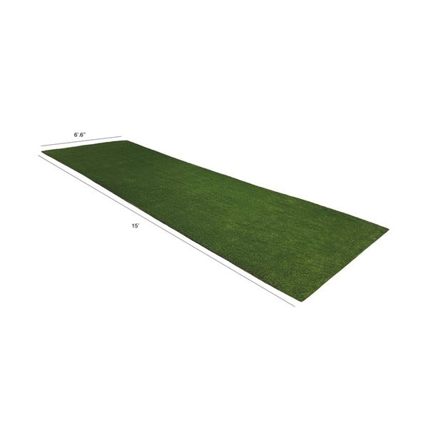 Trylawnturf Oasis Nature 15-ft x 6.6-ft Green Artificial Grass