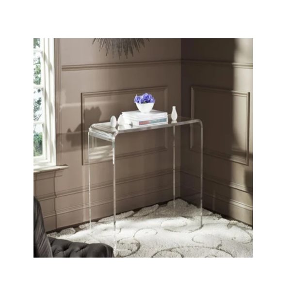 TAKE ME HOME FURNITIRE Amelie Modern Acrylic Large Console Table