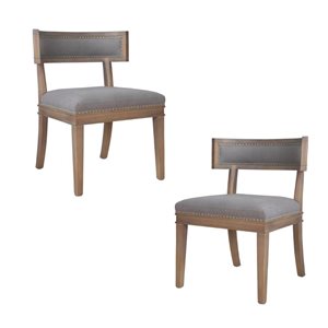 TAKE ME HOME FURNITURE Set of 2 Pasgard Rustic Dining Chair