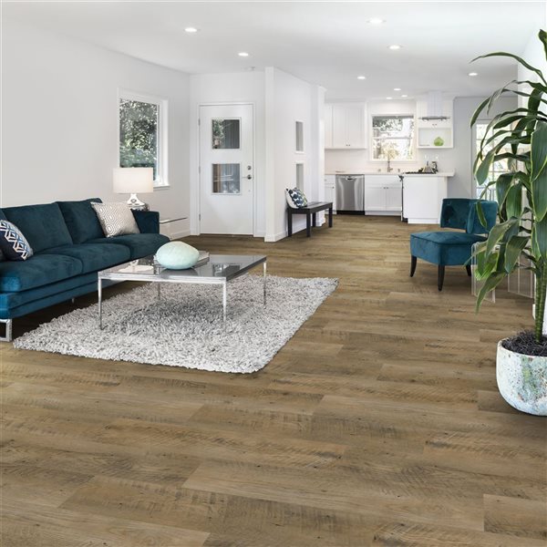 everhome Laurel Oak 3.5+1 mm Rigid Core Vinyl (4.6-in x 7.17-in) Sample