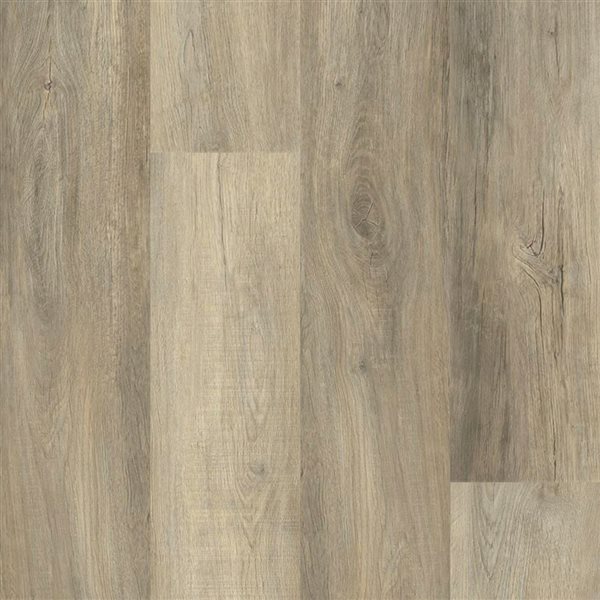 Échantillon de planches en vinyle rigide everhome chêne Moraine 3.5+1 mm (4.6 po x 7.17 po)