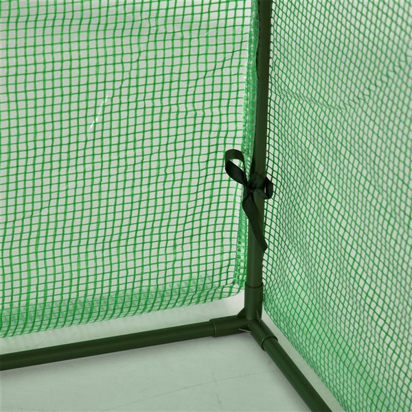 Outsunny 11.5 x 2.67 x 3.25-ft PVC Low Tunnel