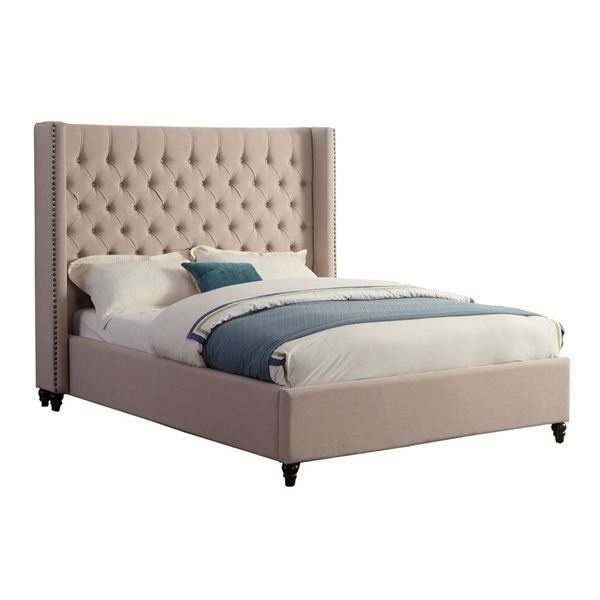 Ella upholstered online bed