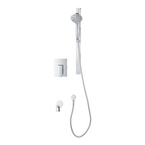 akuaplus Chrome Bathtub and Shower Faucet with Valve
