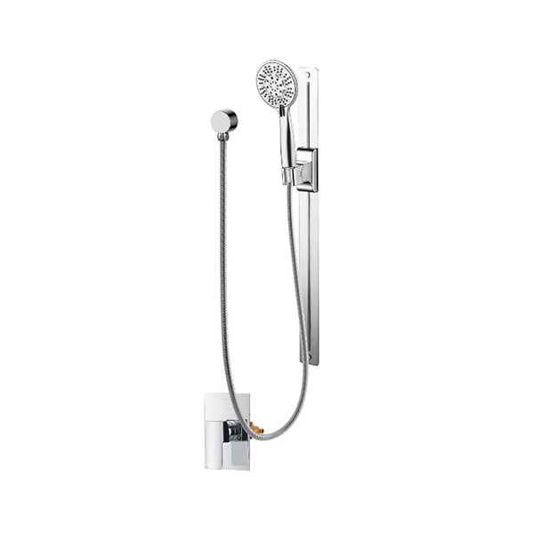 Robinet de douche chromé akuaplus® avec valve incluse