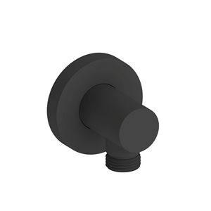 Akuaplus 0.5-in Matte Black Universal Faucet Elbow