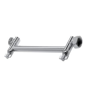 Akuaplus 0.5-in Chrome Universal Shower Arm Mount