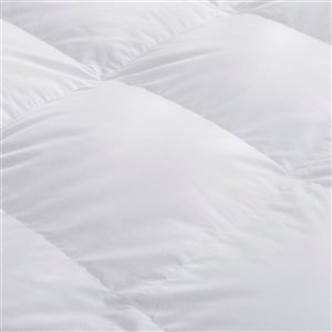 Royal Elite Light Weight 400 TC European Down Duvet Reversible Queen Comforter