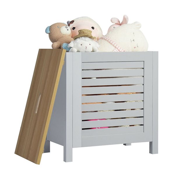 Costway MDF Large Wooden Toy Organizer