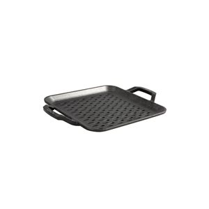 Lodge 11-in Cast Iron Divided Square Griddle