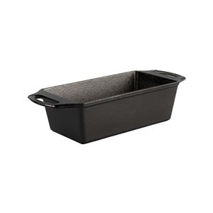 Lodge Non-Stick Black Cast Iron 8.5 x 4.5-in Loaf Pan