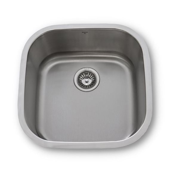 ONEX® Undermount Single Bowl 20-in x 20-in x 9-in Stainless Steel Sink