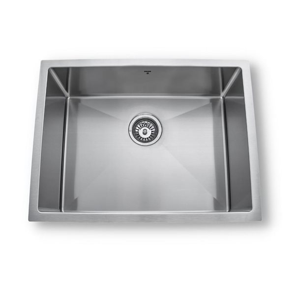 ONEX® Undermount Single Bowl 25-in x 18-in x 9-in Stainless Steel Sink