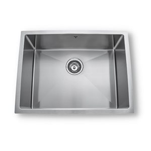 ONEX® Undermount Single Bowl 25-in x 18-in x 9-in Stainless Steel Sink