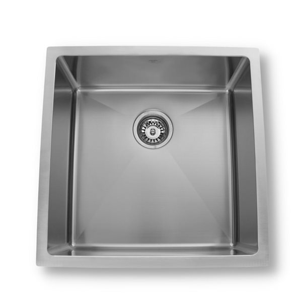 ONEX® Undermount Single Bowl 20-in x 20-in x 10-in Stainless Steel Sink