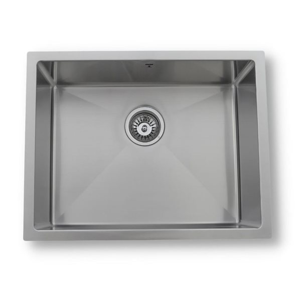 ONEX Undermount Single Bowl 23 In X 18 In X 9 In Stainless Steel Sink   332006171 MainImage 001 L 