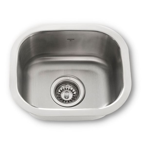 ONEX® Undermount Single Bowl 15-in x 12-in x 7-in Stainless Steel Sink