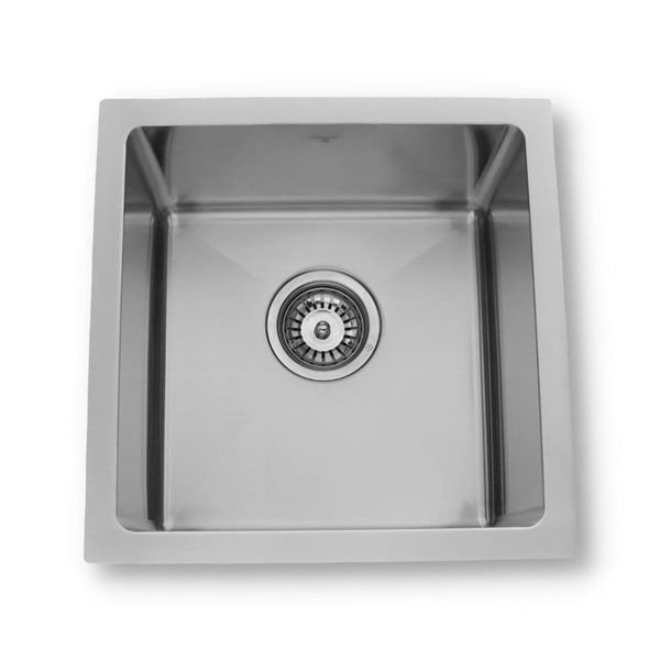 ONEX® Undermount Single Bowl 15-in x 15-in x 10-in Stainless Steel Sink