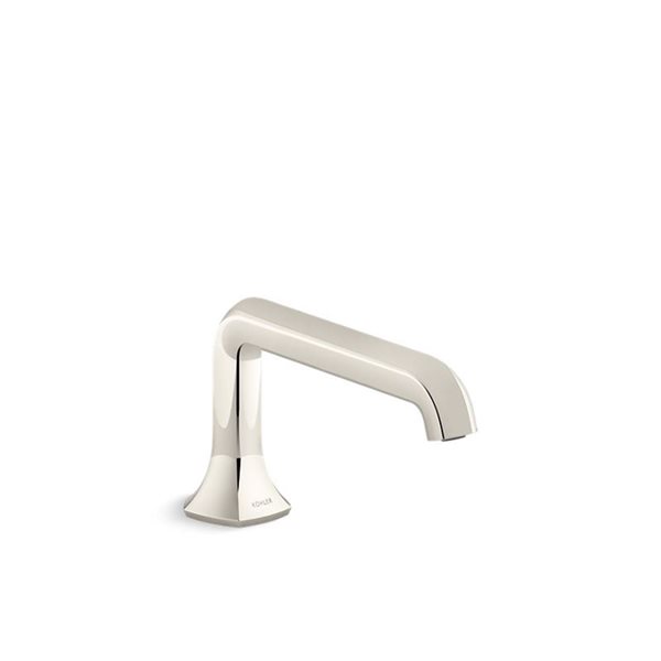 Kohler Polished Nickel Occasion Deck-mount bath spout