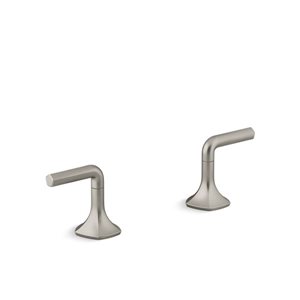 Kohler Occasion Brushed Nickel Deck-Mount Lever Bath Faucet Handles