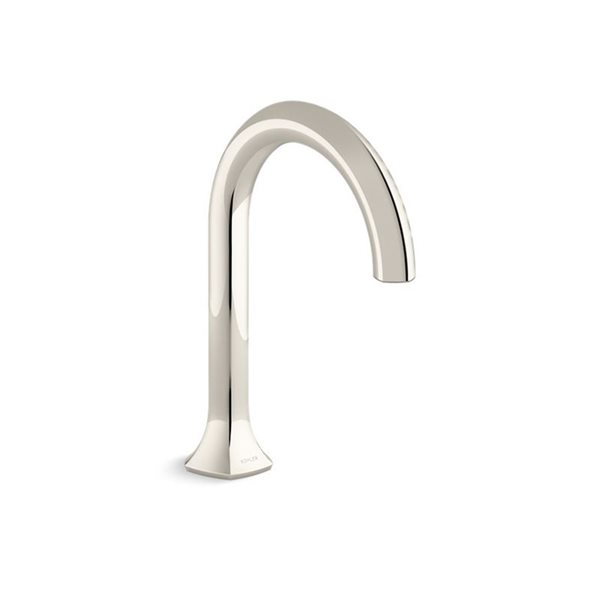 Kohler Polished Nickel Occasion Deck-mount bath spout